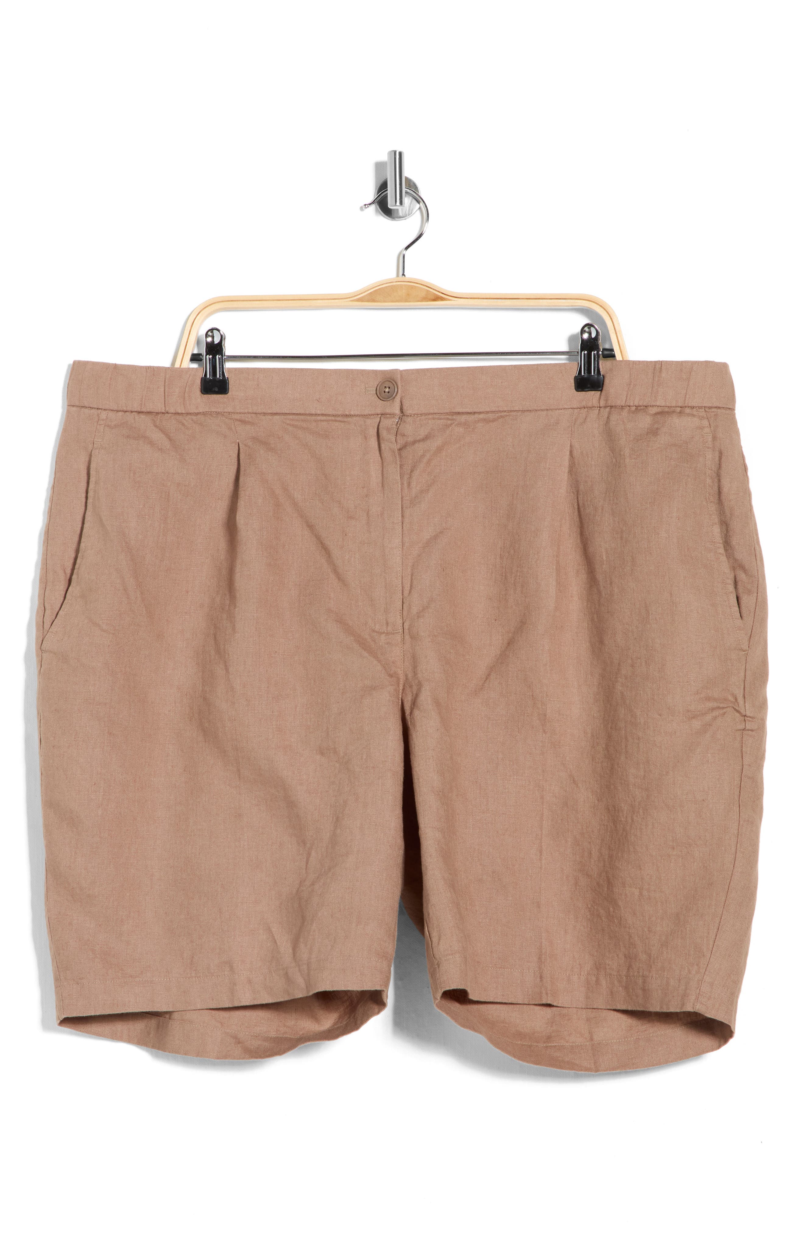Eileen Fisher Organic Linen Shorts