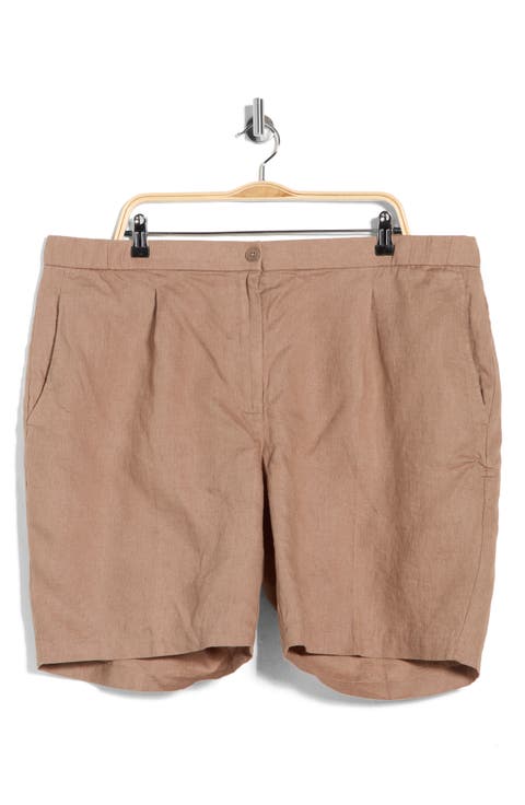 Organic Linen Shorts (Plus)