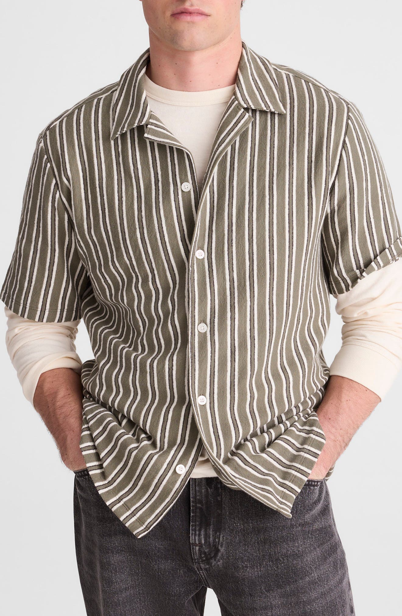 STRIPE OLIVE