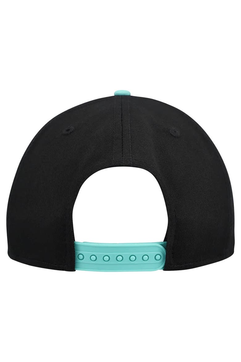 Men's New Era Black New York Liberty Bold Arch COOLERA 9FORTY A-Frame M-Crown Adjustable Hat, Alternate, color, Black