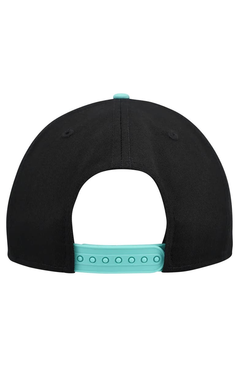 New Era Men's New Era Black New York Liberty Bold Arch COOLERA 9FORTY A-Frame M-Crown Adjustable Hat, Alternate, color, Black