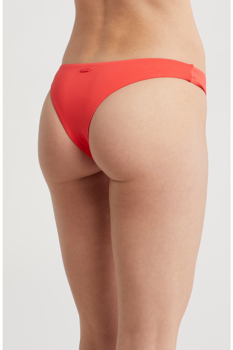Beach Classics Tanga Bikini Bottoms, Alternate, color, HIBISCUS