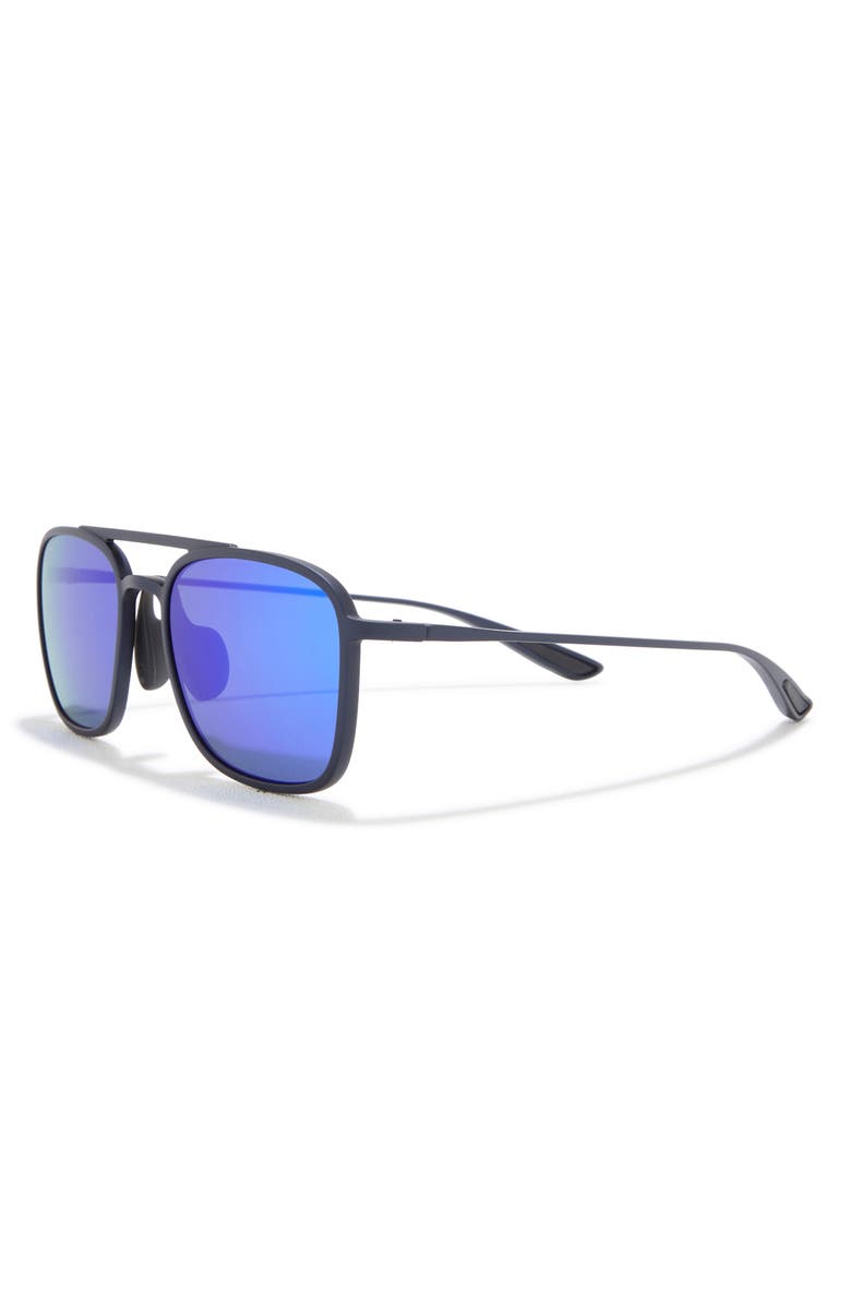 Maui Jim 55mm Polarized Aviator Sunglasses, Alternate, color, Blue Blue Blue