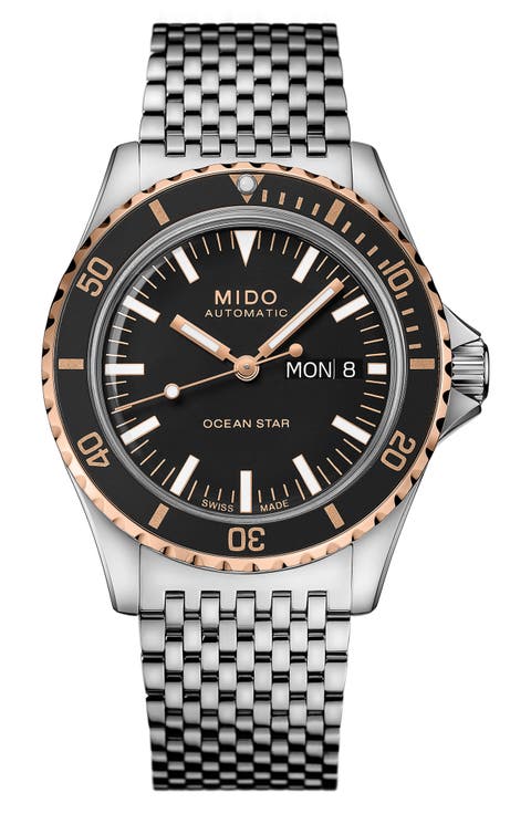 Ocean Star Tribute Bracelet Watch, 40.5mm