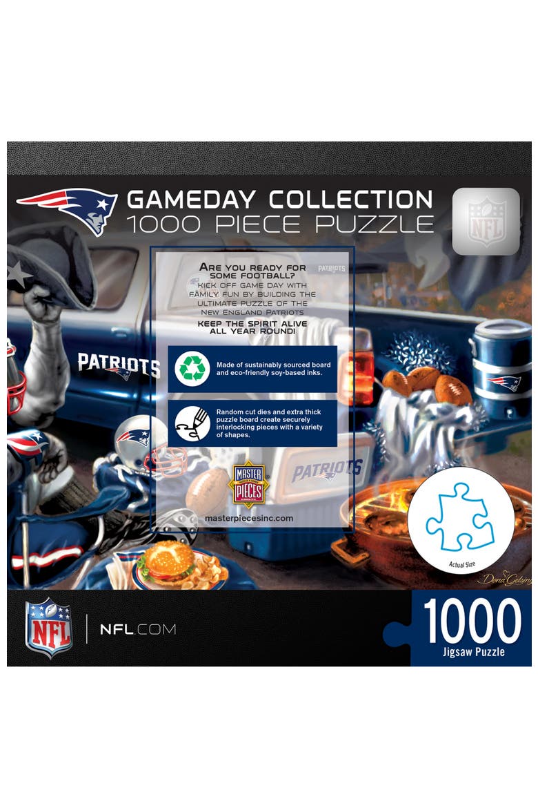 New England Patriots Gameday 1000 Puzzle, Alternate, color, Multicolor