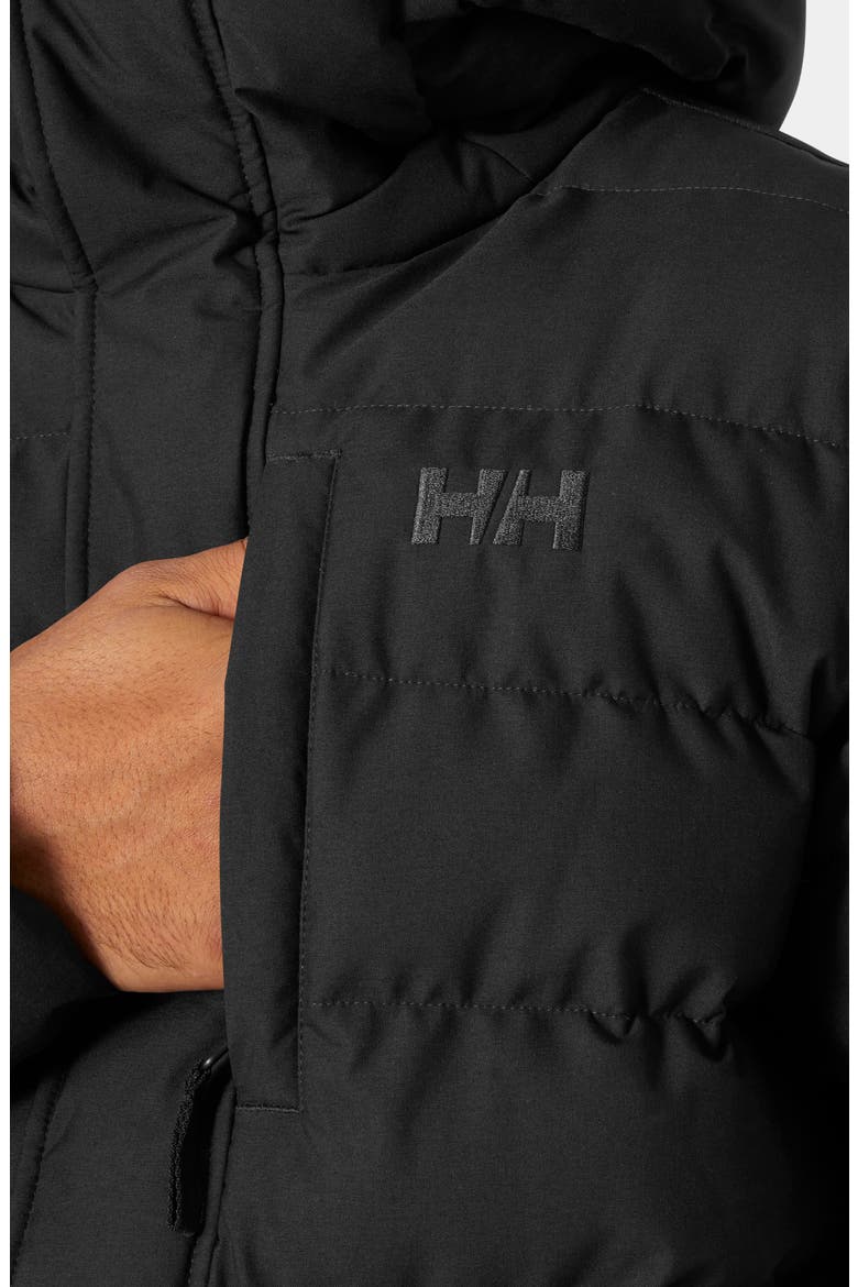 Alby Water Repellent Puffer Jacket, Alternate, color, BLACK