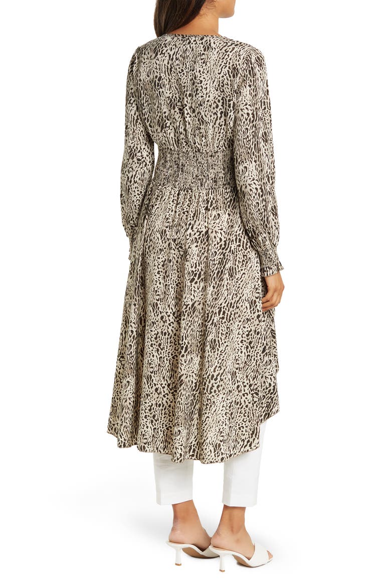 Deep V High-low Tunic, Alternate, color, BLACK