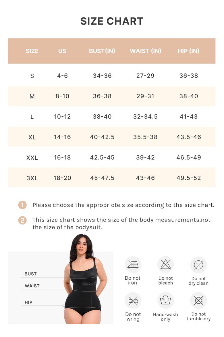 AirSlim Built-in Tummy Control Cincher Brief Bodysuit, Alternate, color, Black