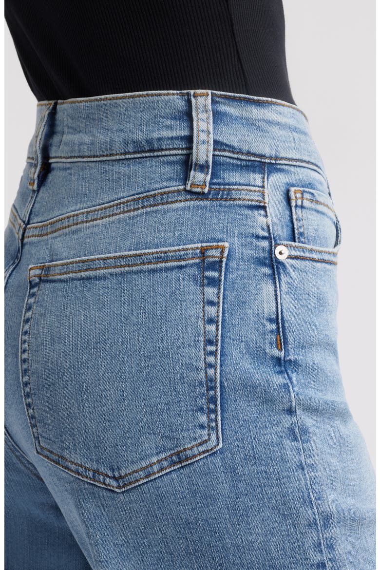 Le Palazzo High Waist Wide Leg Jeans, Alternate, color, LARK