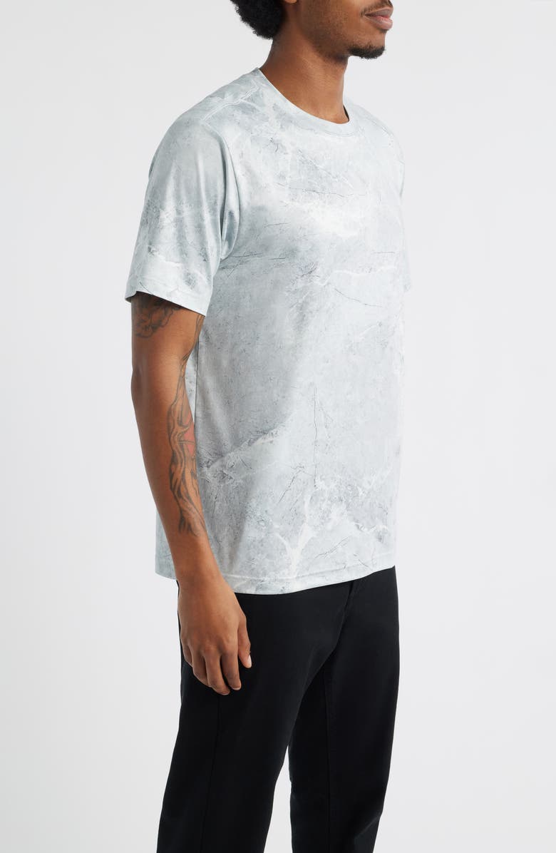 SANTO STUDIO Tempo Tech T-Shirt, Alternate, color, Carrara Grey
