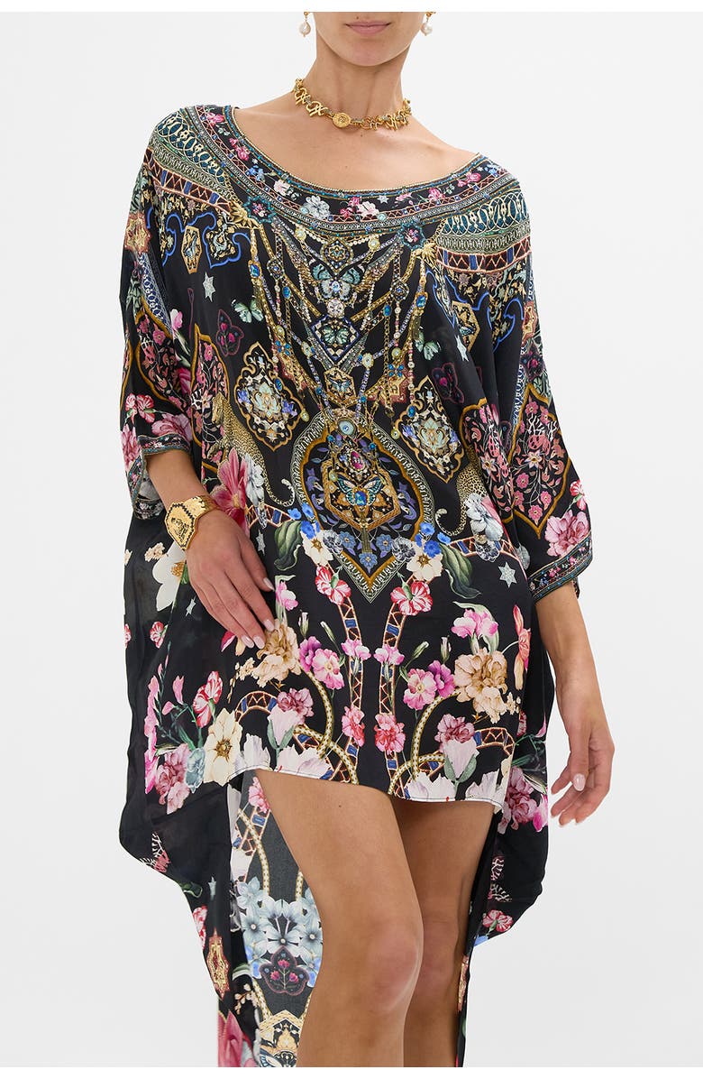 Camilla Scoop Back Hem Dress Midnight In Monserrate, Alternate, color, 