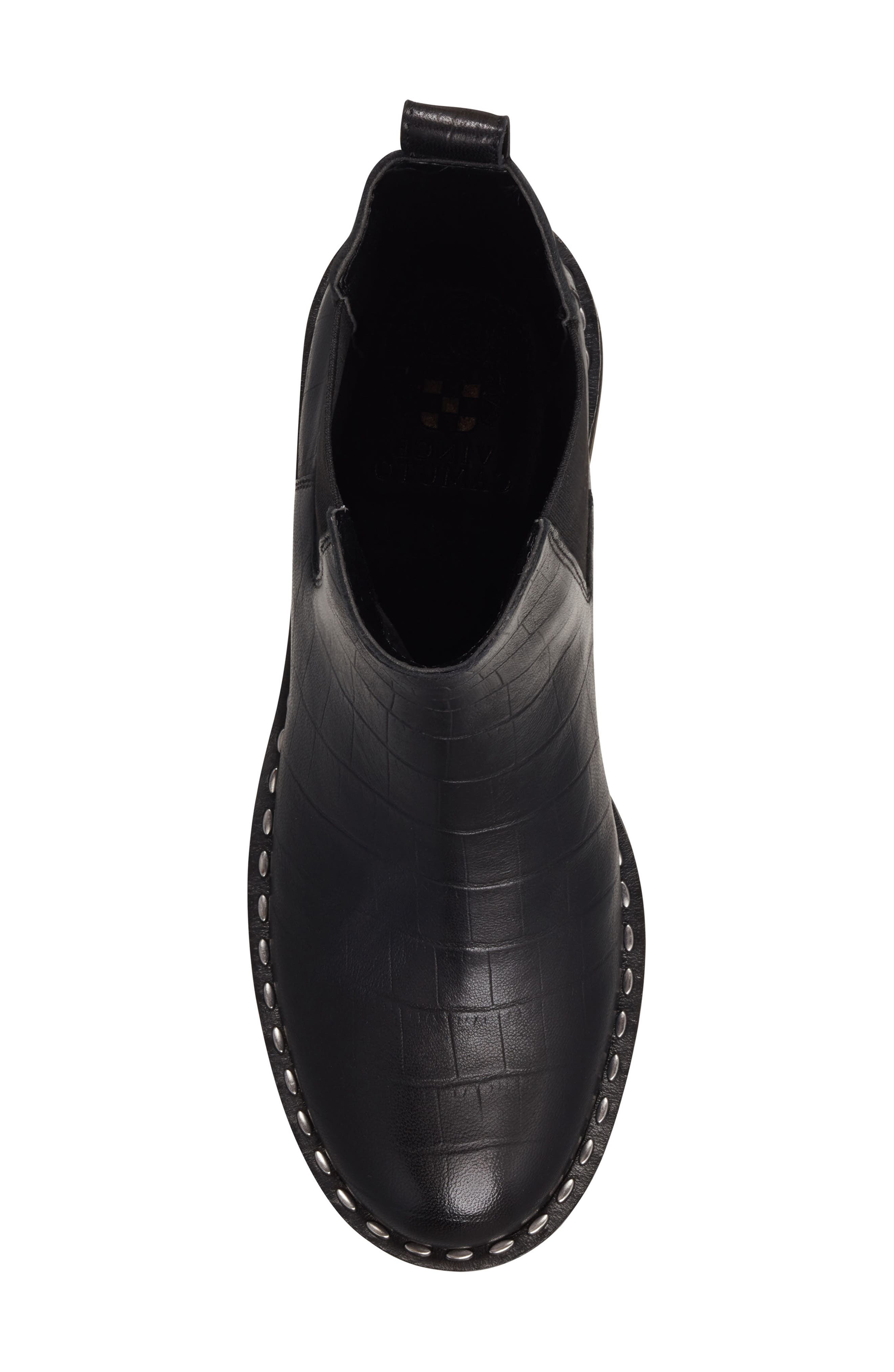 Madisha Chelsea Boot, Alternate, color, BLACK