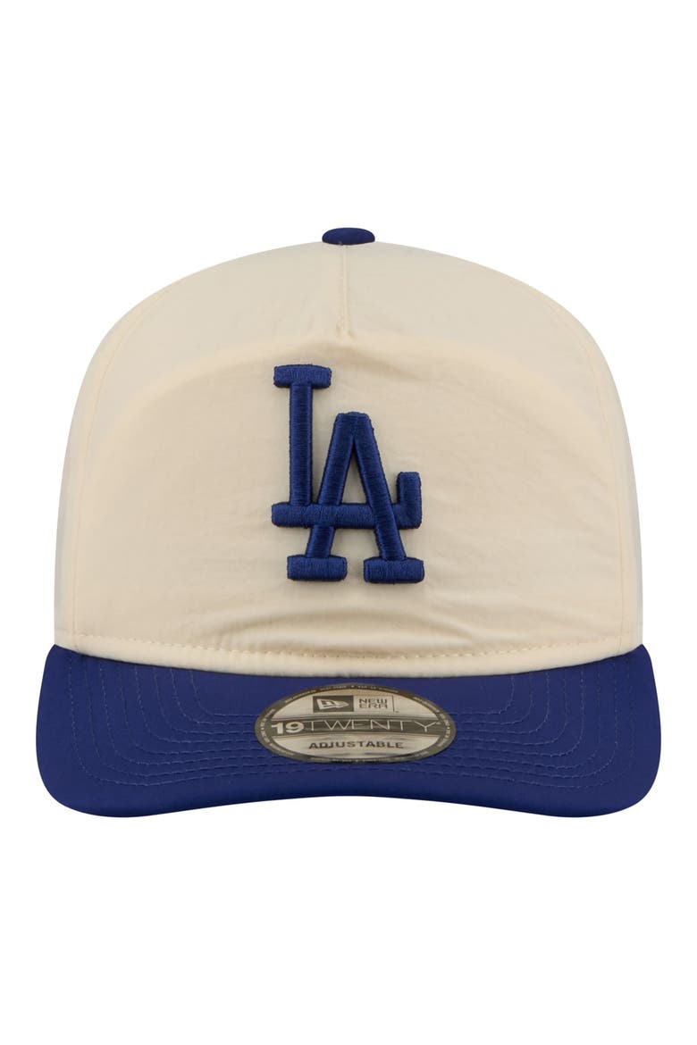 Men's New Era Cream/Royal Los Angeles Dodgers Everyday 19TWENTY Adjustable Hat, Alternate, color, Cream