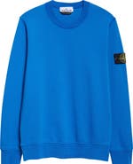 Stone Island Compass Patch Fleece Sweatshirt