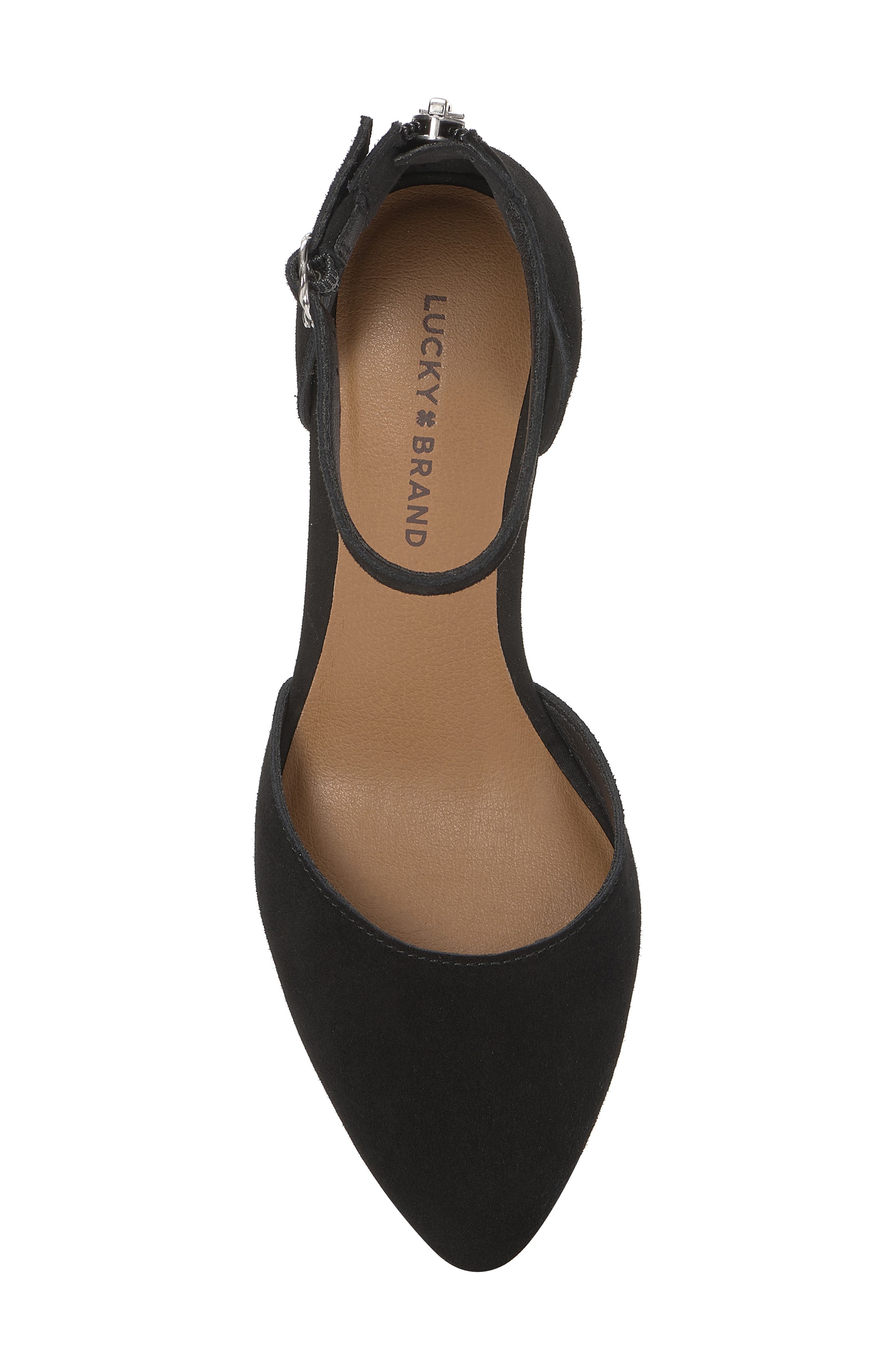 Nitika Ankle Strap Pump, Alternate, color, BLACK