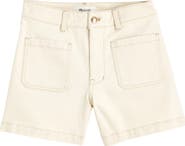 Madewell The Emmy Patch Pocket High Waist Denim Shorts