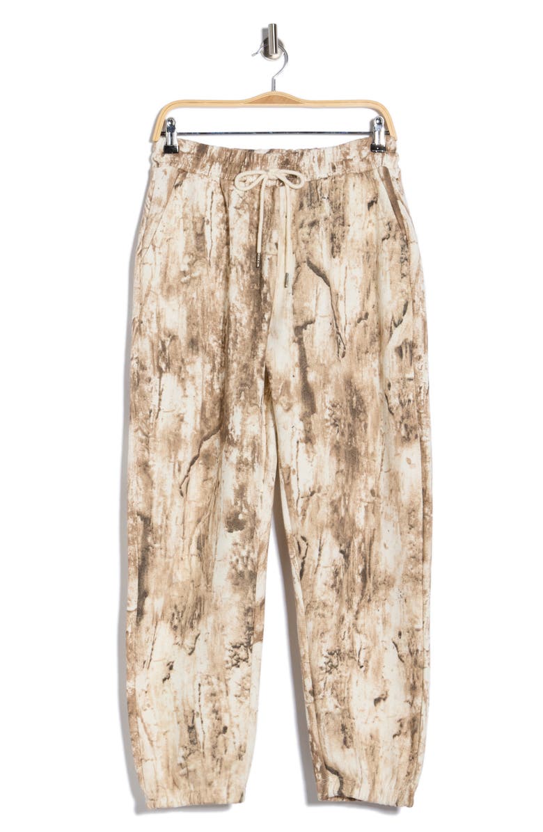 FLEECE FACTORY Cotton Blend Joggers, Main, color, Tree Bark