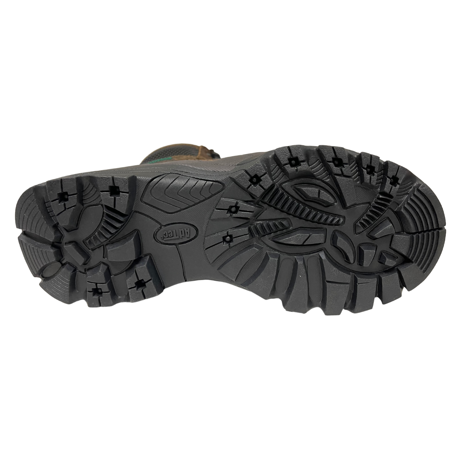 AdTec 8" Waterproof Side Zipper Hunting Boot, Alternate, color, Brown Camo