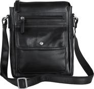 Mancini Buffalo Leather Everyday Crossbody Bag