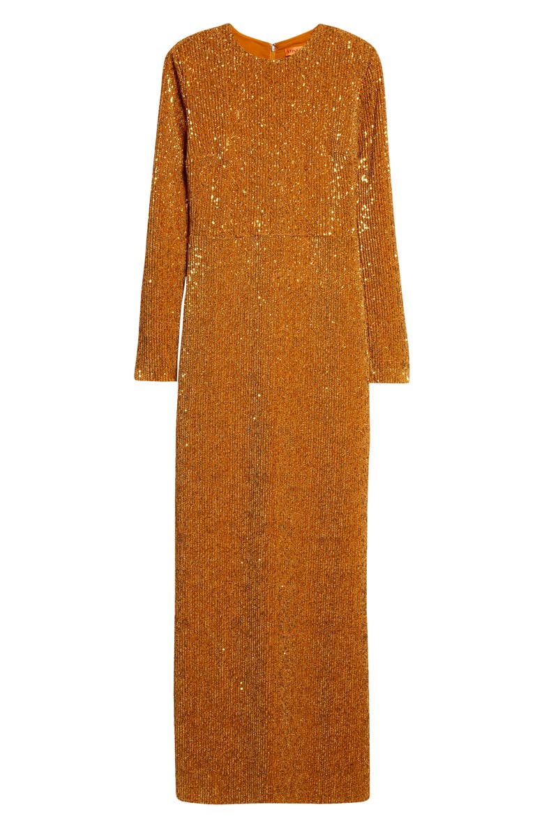 Stine Goya Carson Sequin Long Sleeve Gown, Alternate, color, 