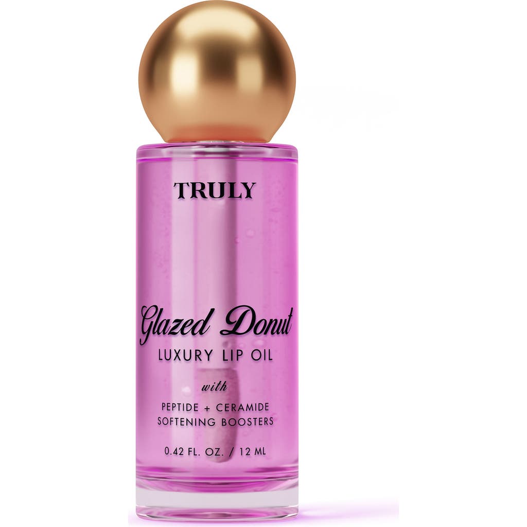 Truly Beauty Glazed Donut Lip Oil In Purple