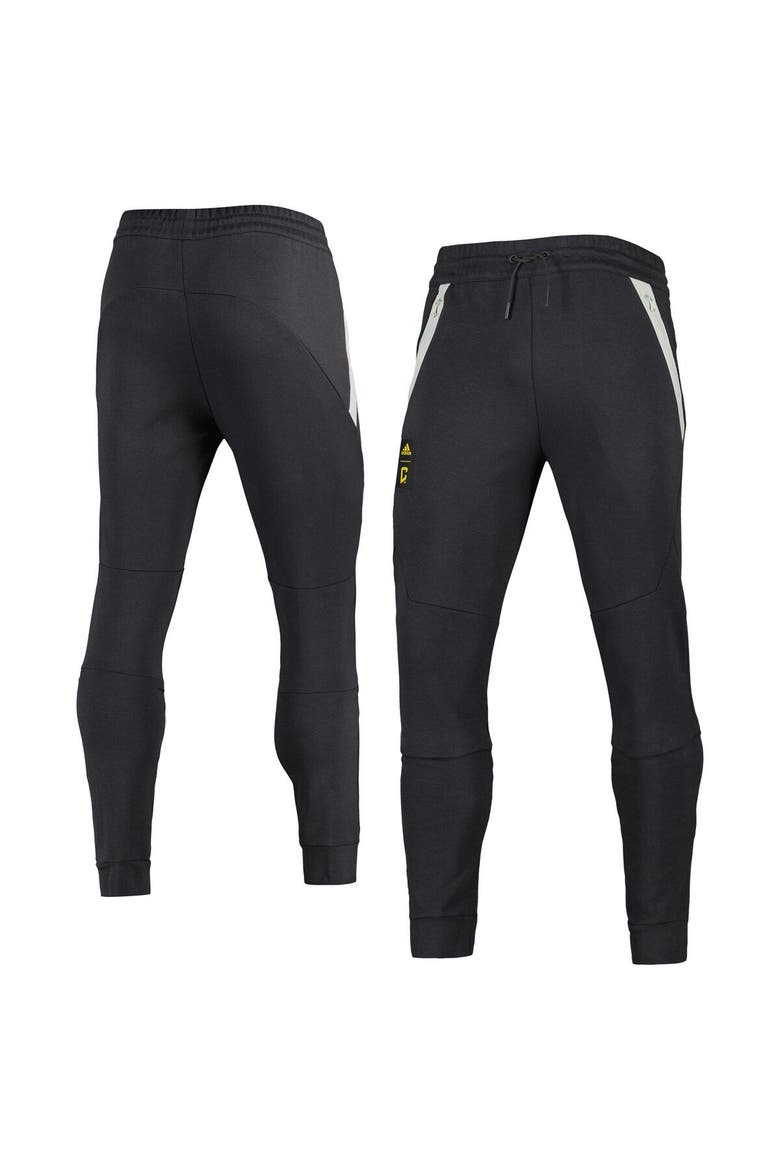 Men's adidas Charcoal Columbus Crew 2023 Player Club Travel Pants, Main, color, Black