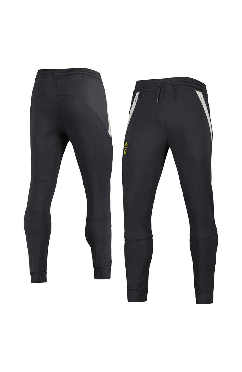 adidas Men's adidas Charcoal Columbus Crew 2023 Player Club Travel Pants, Main, color,