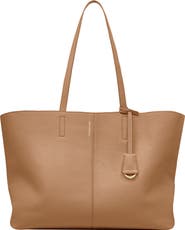 MAISON de SABRÉ Large Leather Snap Soft Tote