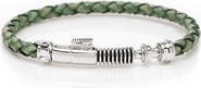 Cufflinks, Inc. Men's Luke Skywalker Lightsaber Braided Leather Bracelet
