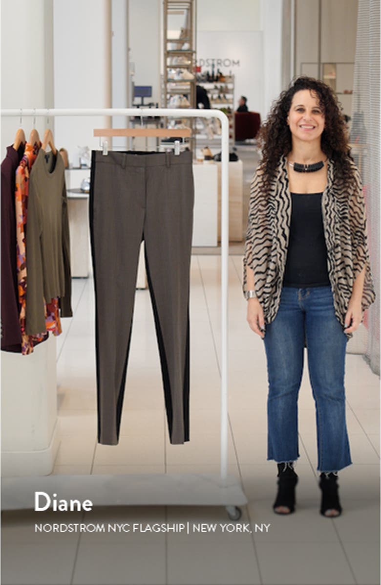 Colorblock Slim Fit Suit Pants, sales video thumbnail