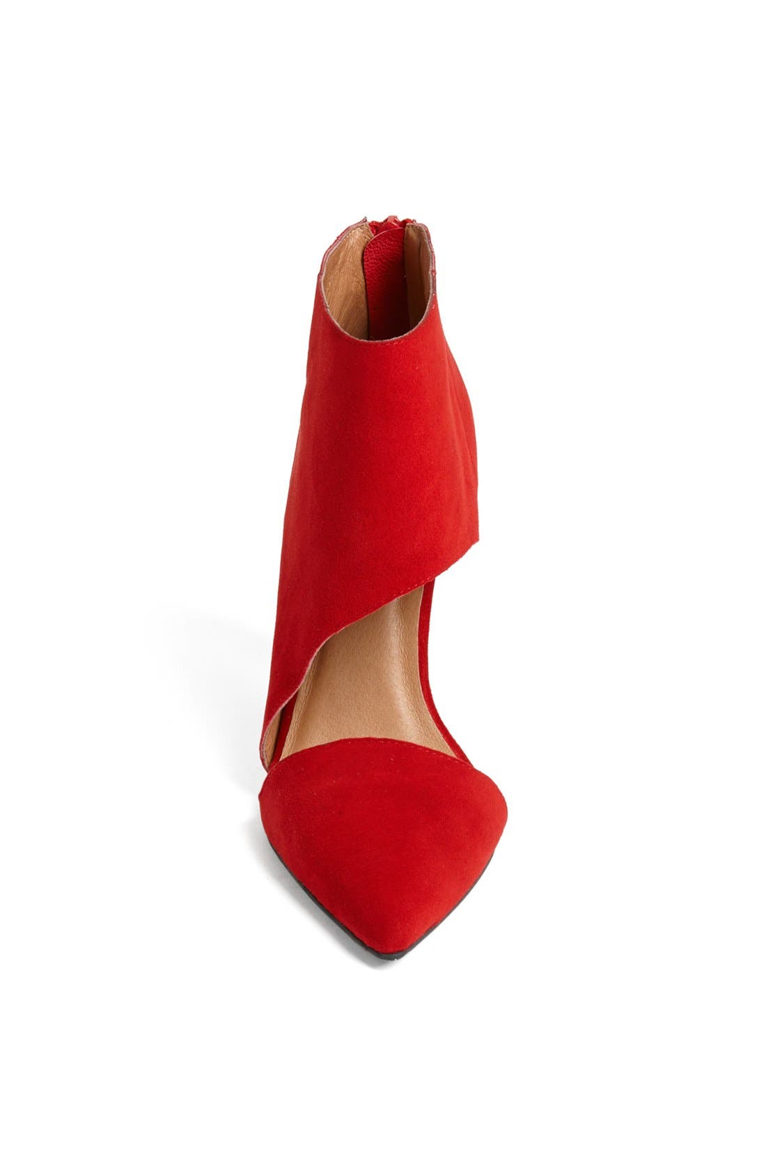 'Barnes' Bootie, Alternate, color, RED SUEDE