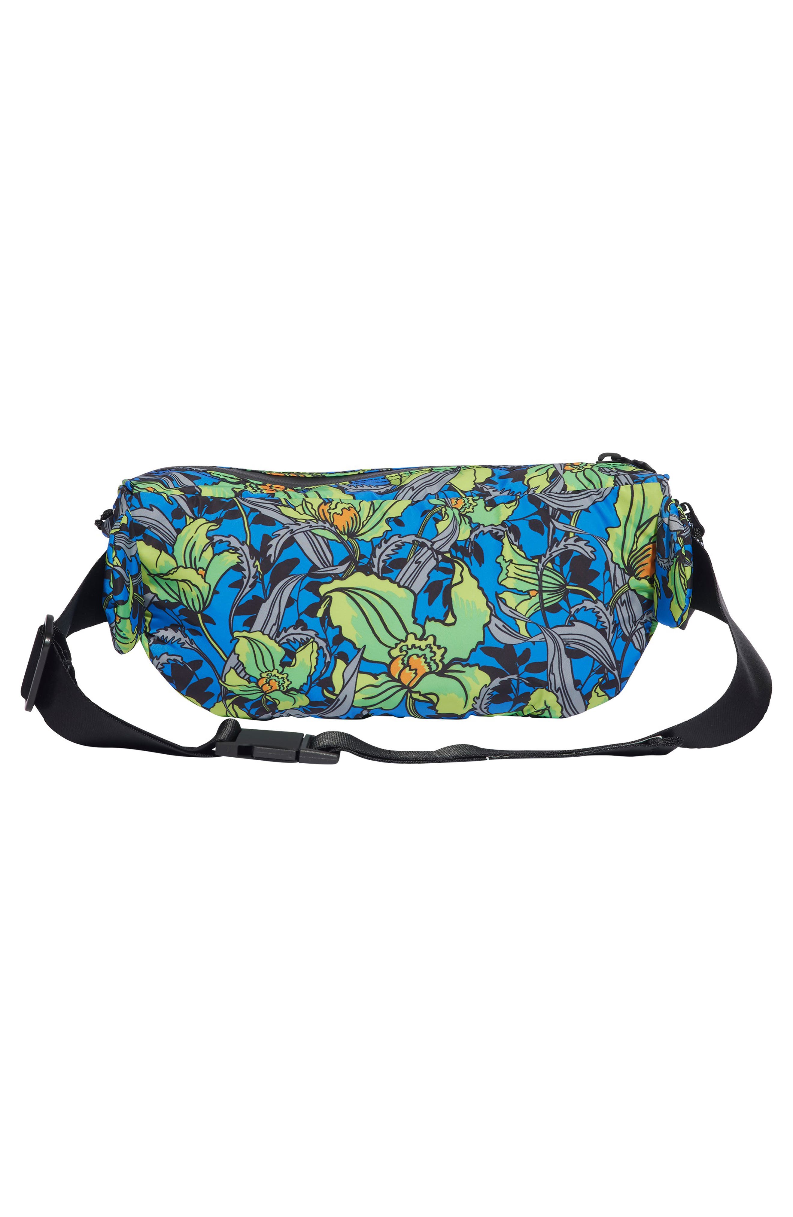 adidas by Stella McCartney Print Recycled Polyester Belt Bag, Alternate, color, 