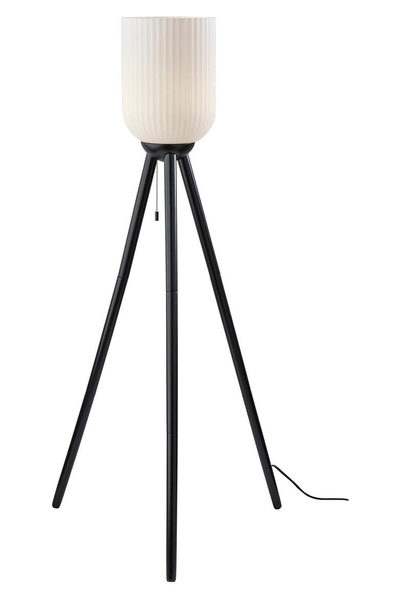 Kinsley Floor Lamp, Main, color, BLACK