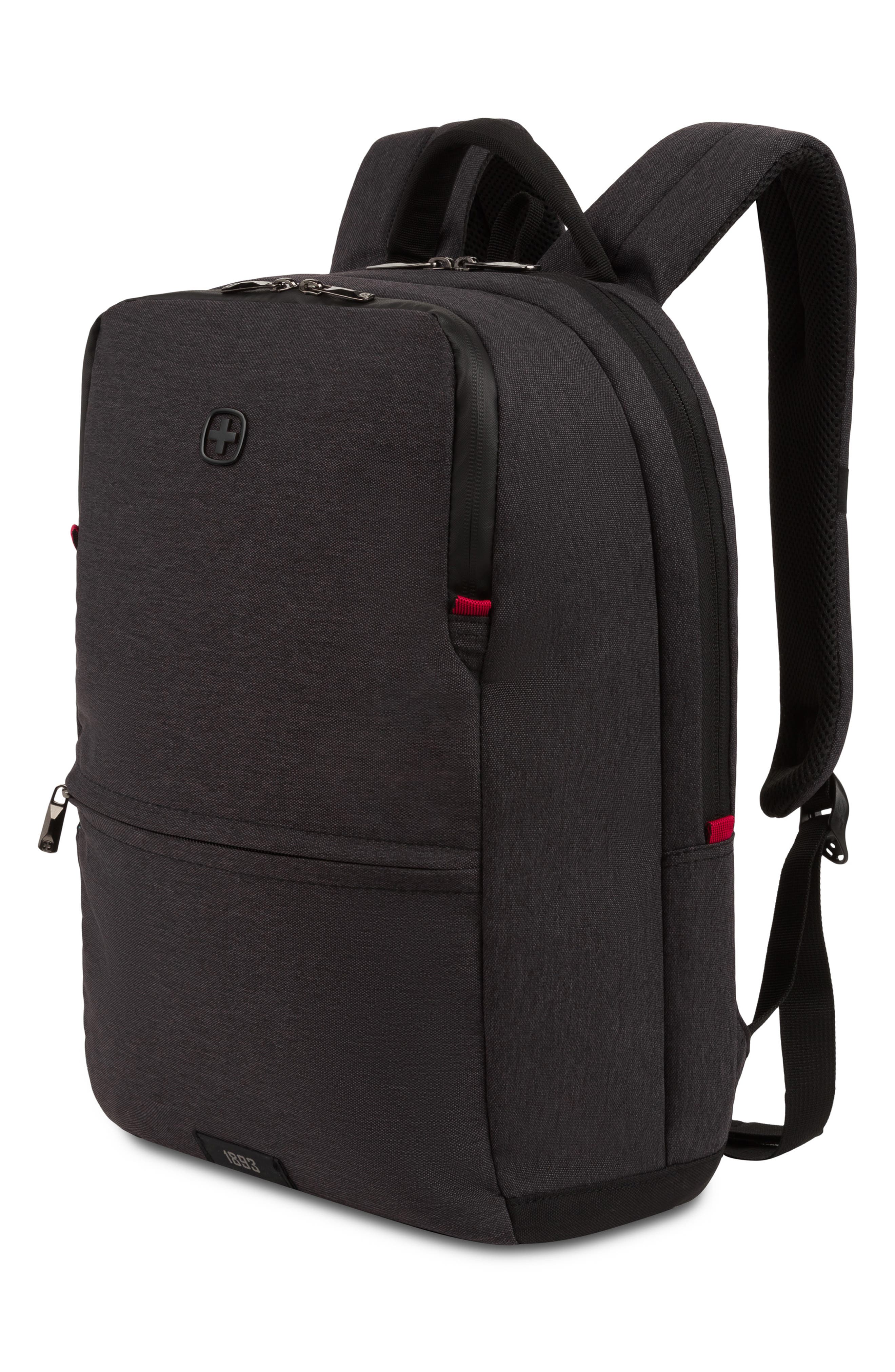SWISSGEAR Wenger MX Reload Laptop Backpack, Alternate, color, Dk Grey
