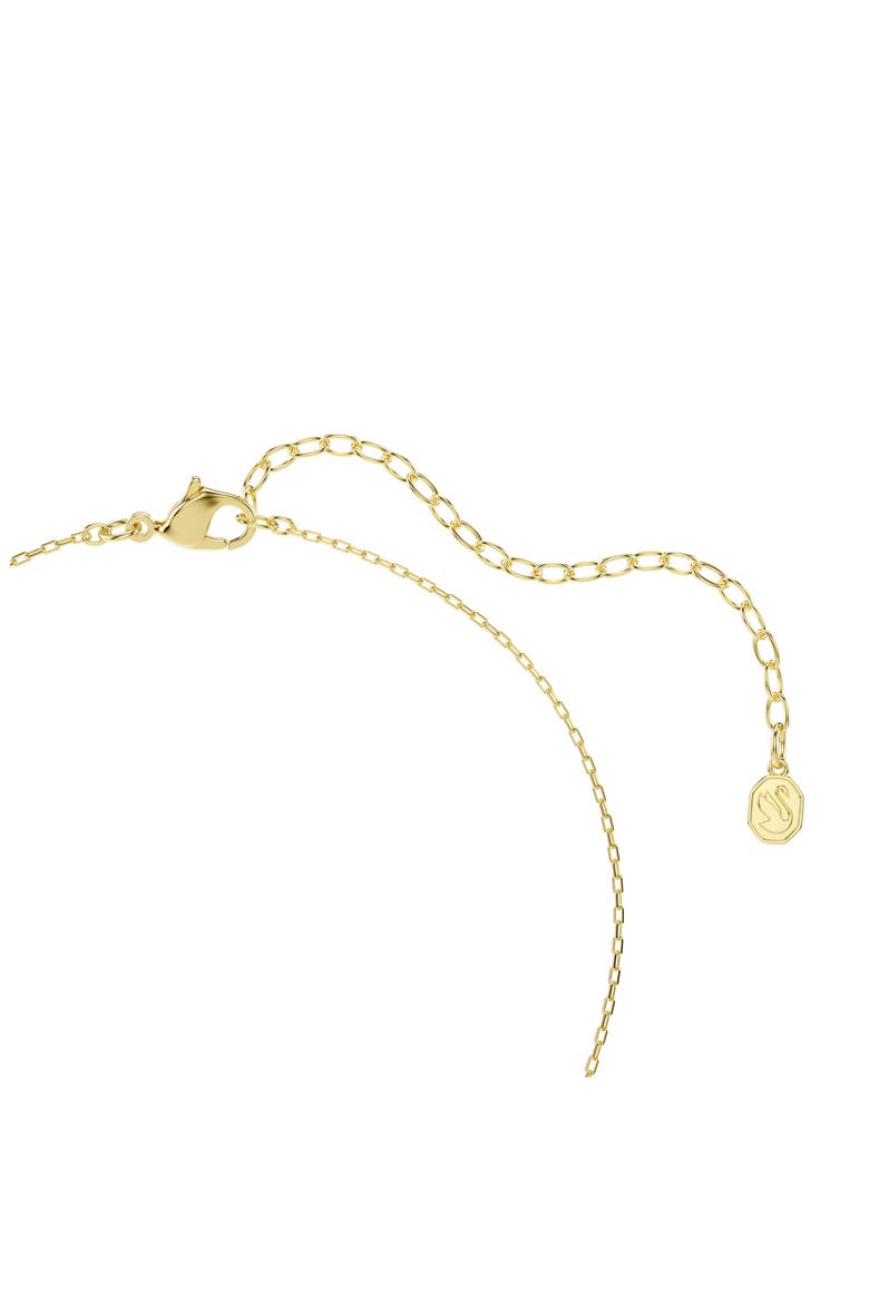 Magic Snowflake Pendant Necklace, Alternate, color, WHITE CRYSTAL GOLD