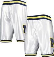 Mitchell & Ness Men's Mitchell & Ness White Michigan Wolverines 1991 Shorts