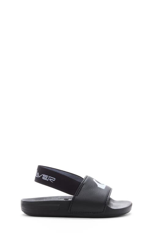 Quiksilver Kids' Sunset Slingback Sandal In Black