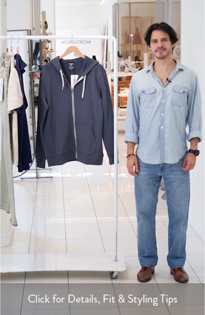 Fleece Zip Hoodie, sales video thumbnail