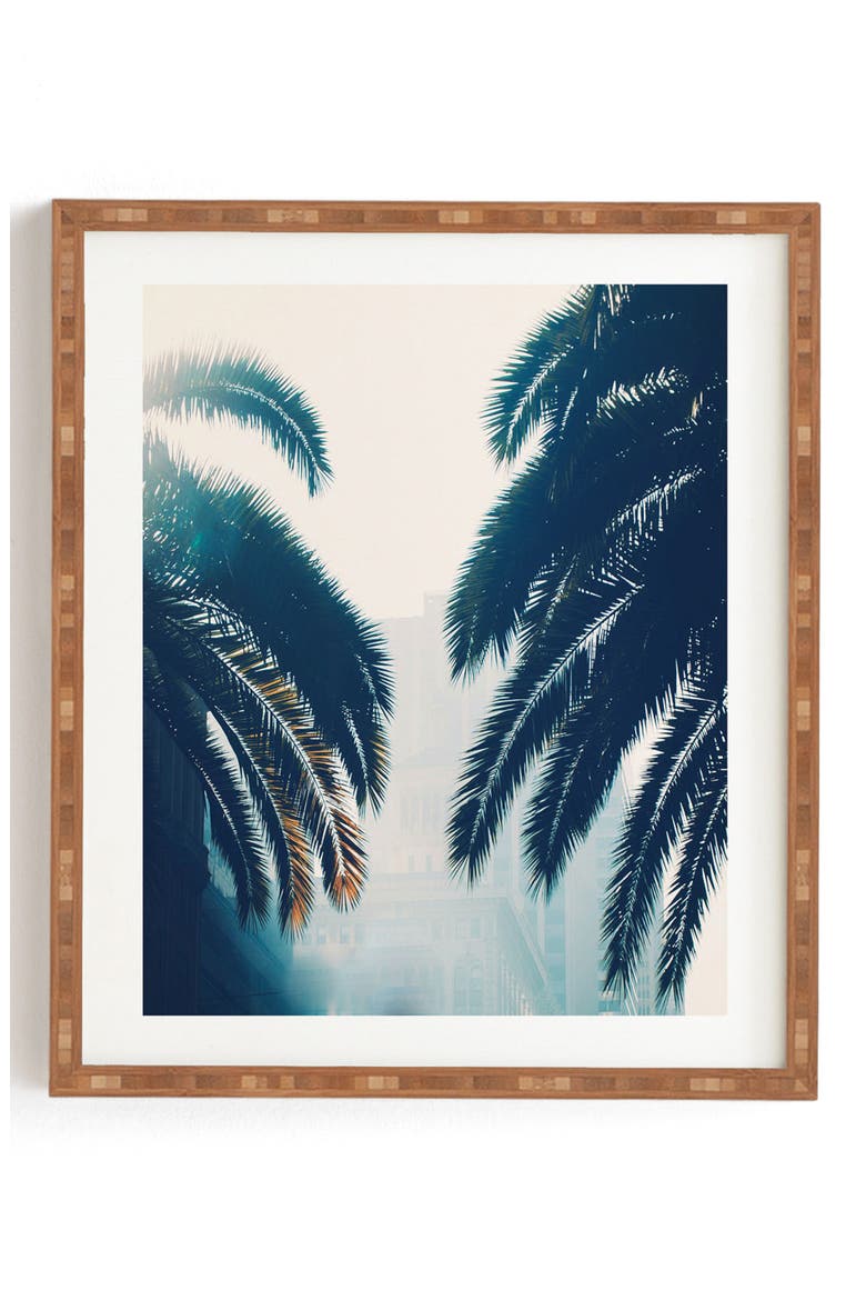 Chelsea Victoria - California Blue Framed Wall Art, Main, color, BLUE