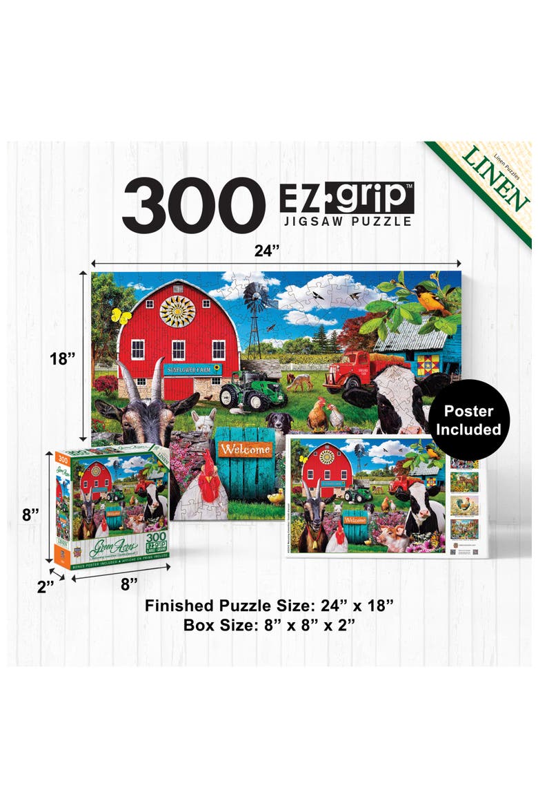 Welcoming Committee 300 Piece Puzzle, Alternate, color, Multicolor