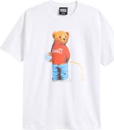 MARKET Trouble Making Bear Cotton Graphic T-Shirt