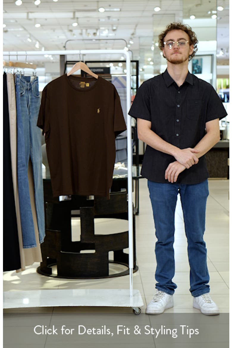 Classic Fit Solid Cotton Jersey T-Shirt video