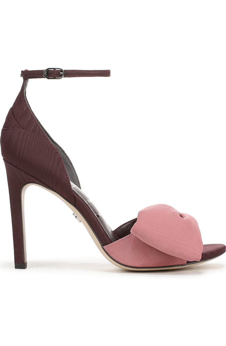 Sam Edelman Ida Ankle Strap Sandal, Alternate, color, Parisian Plum / Luxe Rose