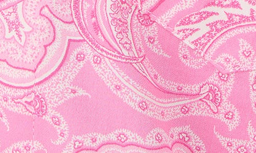 Ralph Lauren Lauren Paisley Cotton Blend Pajamas In Pink