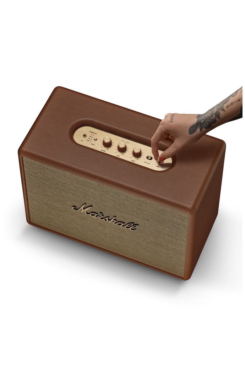 Woburn III Bluetooth® Speaker, Alternate, color, BROWN