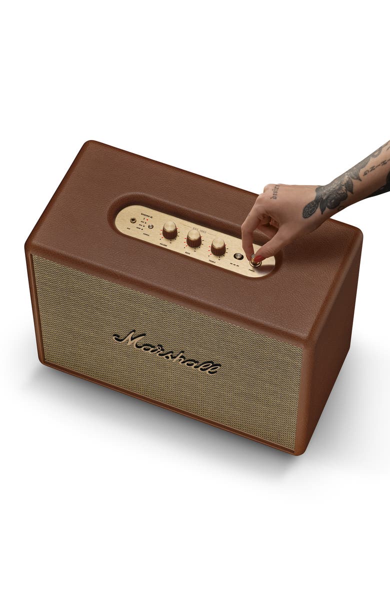Marshall Woburn III Bluetooth<sup>®</sup> Speaker, Alternate, color, Brown