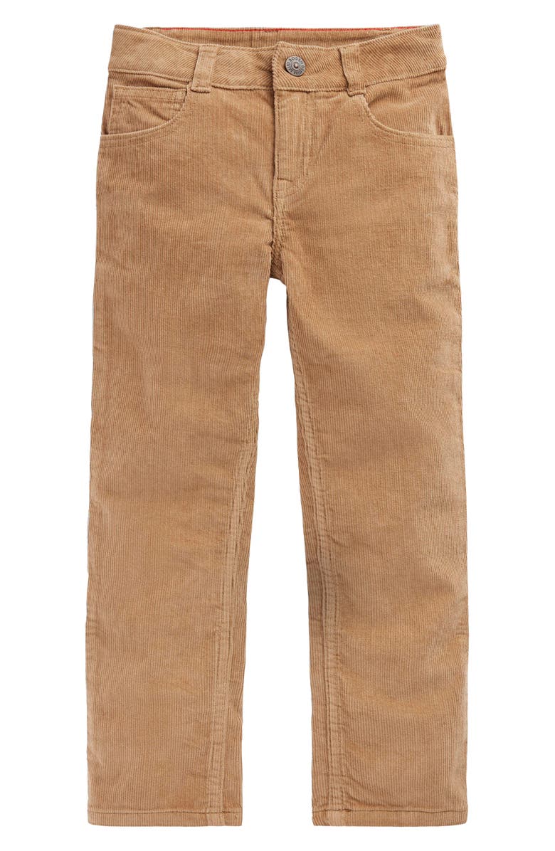 Mini Boden Kids' Straight Leg Corduroy Pants, Main, color, Cappuccino