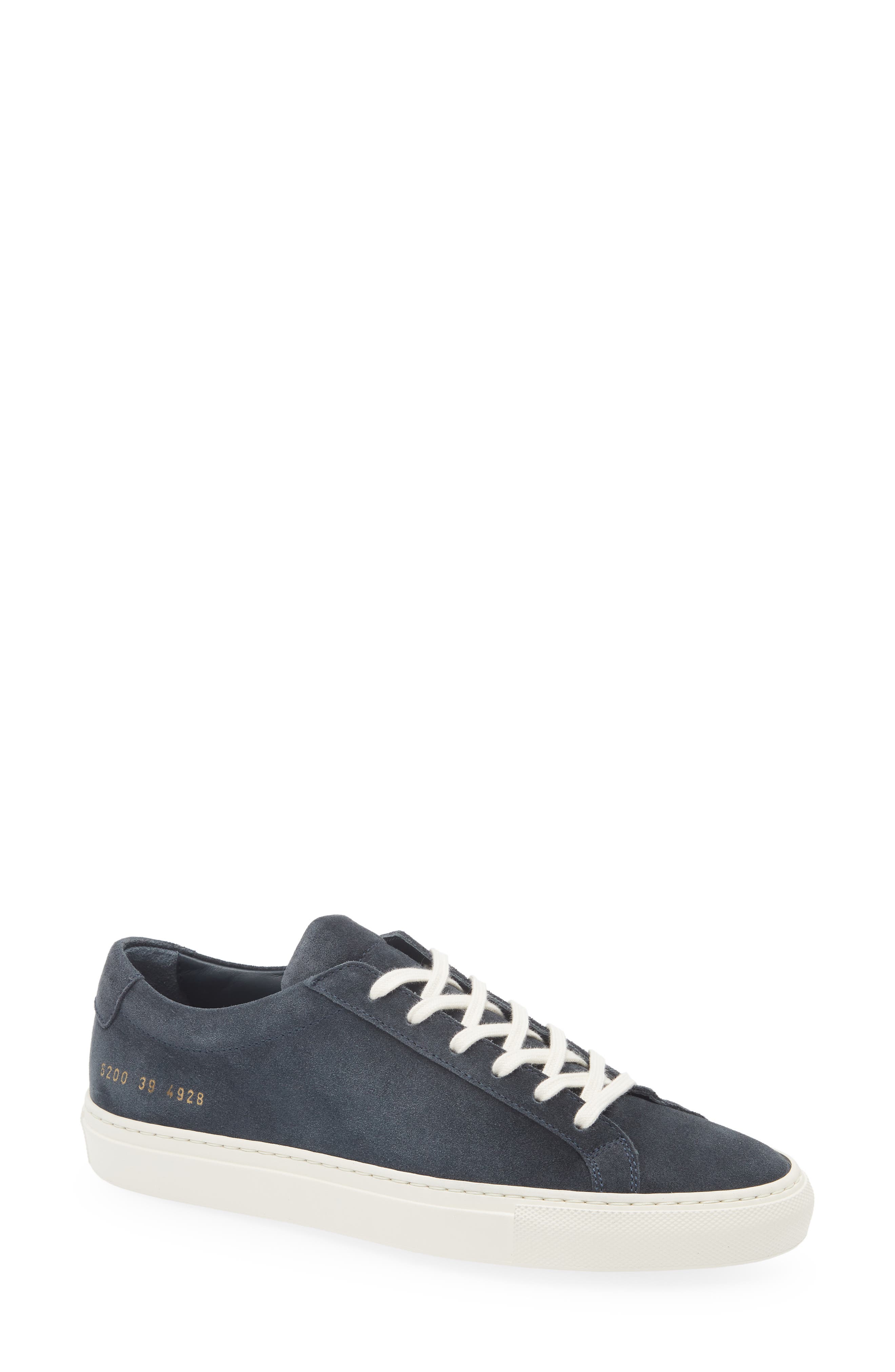Achilles Suede Sneaker, Main, color, 4928 NAVY