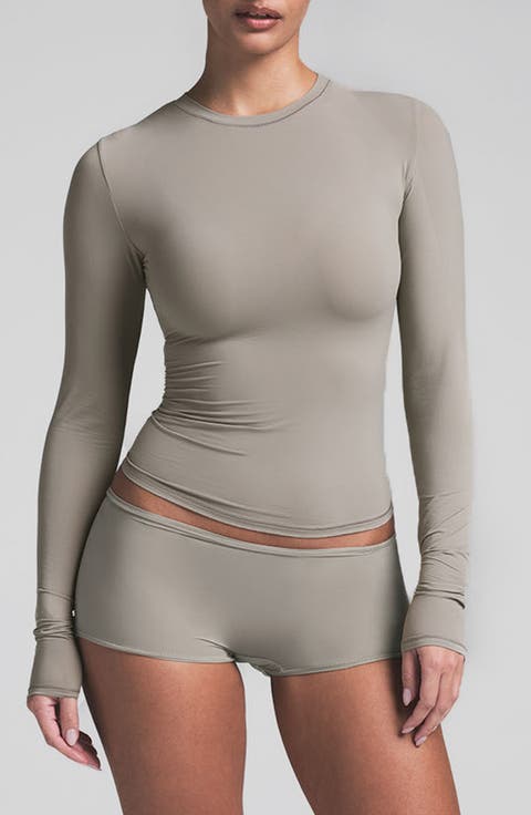 Fits Everybody Long Sleeve T-Shirt (Regular & Plus)