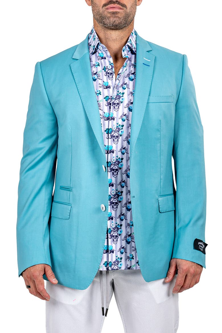 Socrates Martyr027 Virgin Wool Sport Coat, Main, color, GREEN